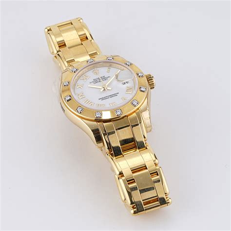 rolex masterpiece yellow gold|Rolex pearlmaster 29 price.